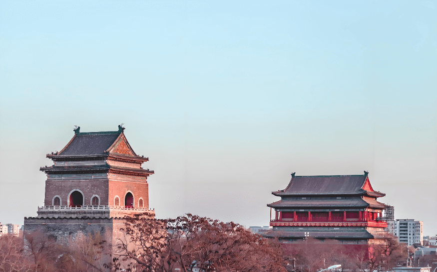 Bell and Drum Towers